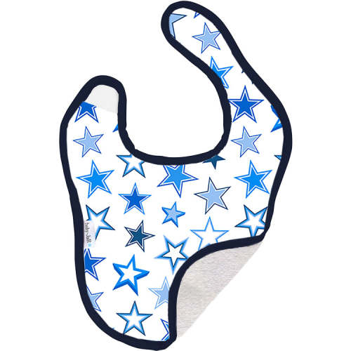 Feeding Bib - Starry Sky Blue