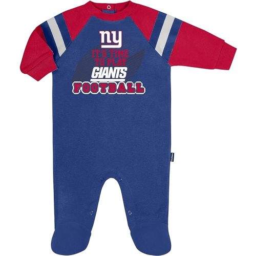 Gerber NFL Unisex Baby Nfl Team Footed Sleep and Play