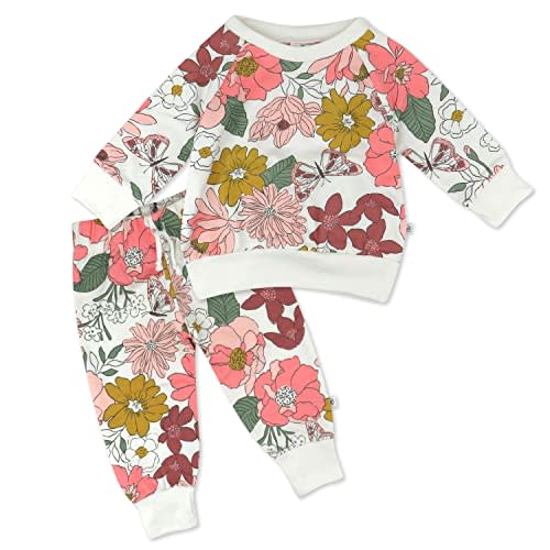 HonestBaby Multipack Pullover Hoodie,Sweatshirt,Jogger,Sweatpant Sets Organic Cotton for Toddler,Boys,Girls,Unisex(LEGACY)