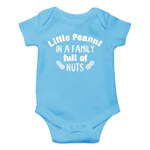 CBTwear Little Peanut Baby Bodysuit - Adorable Boy Girl Romper Clothing Funny Cute Infant Outfit Unisex