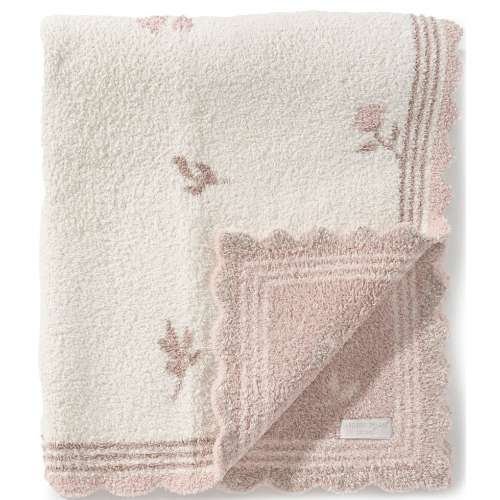 Barefoot Dreams CozyChic Heirloom Floral Stroller Blanket