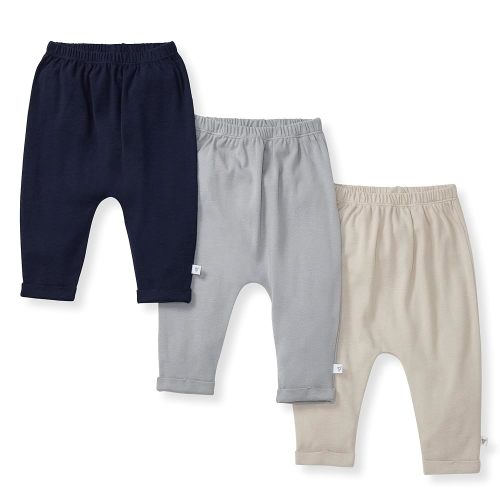 Burt's Bees Baby Knit Jogger Pants, Baby Sweatpants, 100% Organic Cotton Infant Bottoms