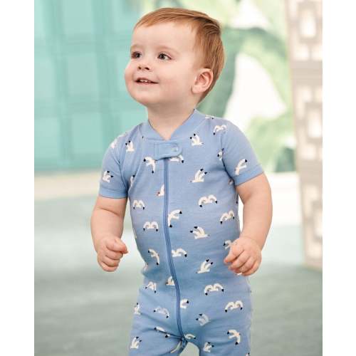Baby 2-Way Zip Shortie Sleeper | Hanna Andersson