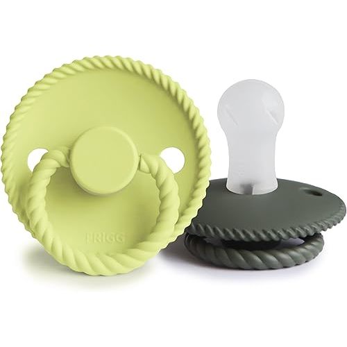 Frigg Rope Silicone 2-Pack Green Tea/Olive - Size 1