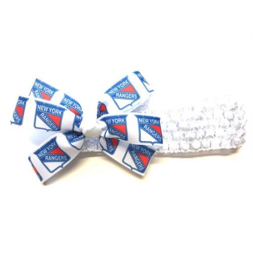 Baby Girls New York Rangers Headband Newborn Girl Rangers - Etsy