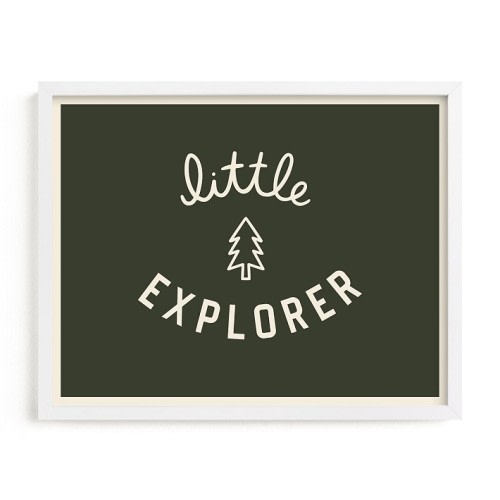 Minted® Little Explorer Flag Wall Art by Little Merry Market