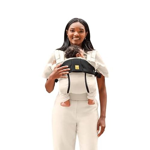 LÍLLÉbaby Complete All Seasons Ergonomic 6-in-1 Baby Carrier Infant to Toddler with Lumbar Support (7-45 Pounds), 360 Degree Baby Wearing & Multi-Position, Inward & Outward Facing (Moonbeam)