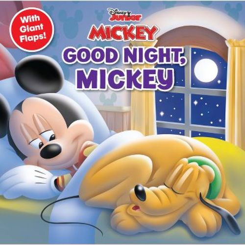 Disney Mickey Mouse Funhouse: Good Night, Mickey! - (8x8 With Flaps) By Marilyn Easton (paperback)