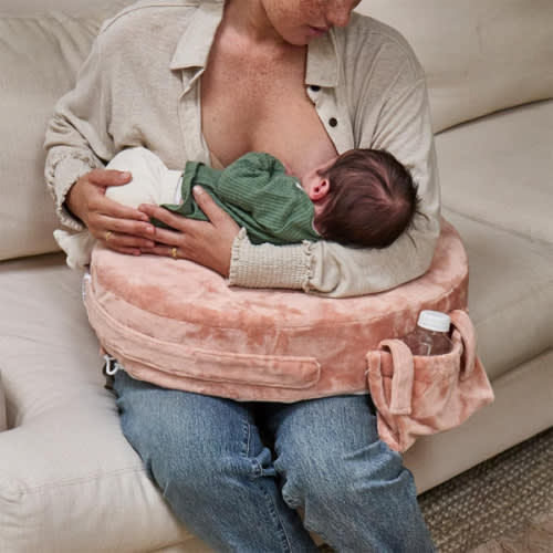 Deluxe Nursing Pillow | Dusty Rose