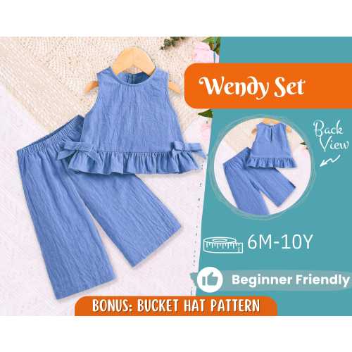 Top and Pants Pattern for Kids, Top Pattern, Kids Pattern, PDF Pattern, Beginner Pattern, Sewing Pattern Toddlers, Pants Pattern
