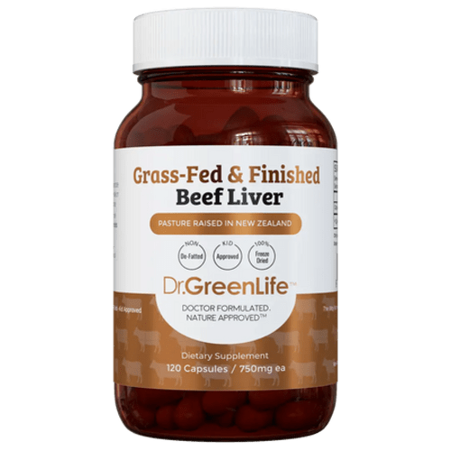 Grass Fed & Finished Beef Liver Capsules