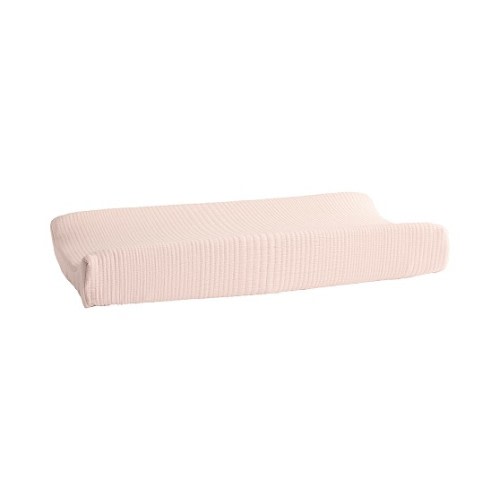 west elm x pbk Organic Matelasse Changing Pad Cover | Bedding Basic | Pottery Barn Kids