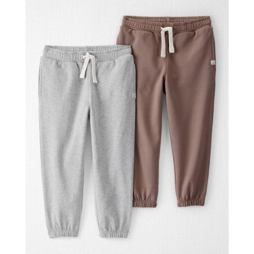 Toddler 2-Pack Organic Cotton French Terry Sweatpants - Little Planet | Carter's