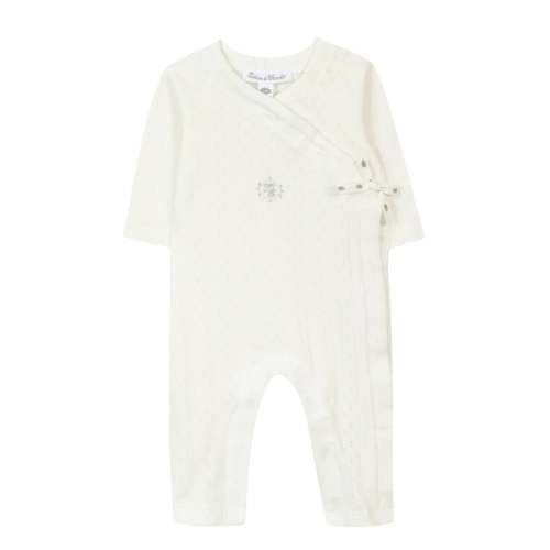 Combinaison longue - Ecru coton biologique