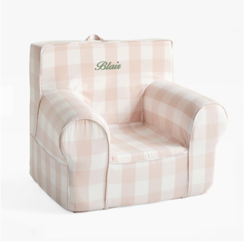 Kids Anywhere Chair®, Blush Buffalo Check