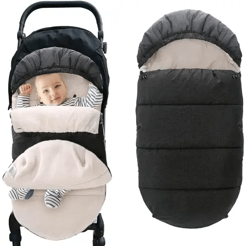 Baby Bunting Bag, Stroller Footmuff Universal, Winter Outdoor Stroller Sleeping Bag, Baby Seat Cover & Stroller Accessory, Anti Kick Waterproof Comfort Warmth Toddler Footmuff for Babies