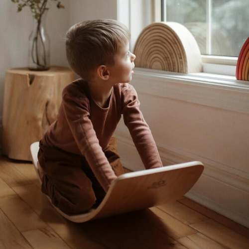 Kinderfeets: Kinderboard - LITE - All Ages Wooden Balance Board - Kinderfeets | Maisonette