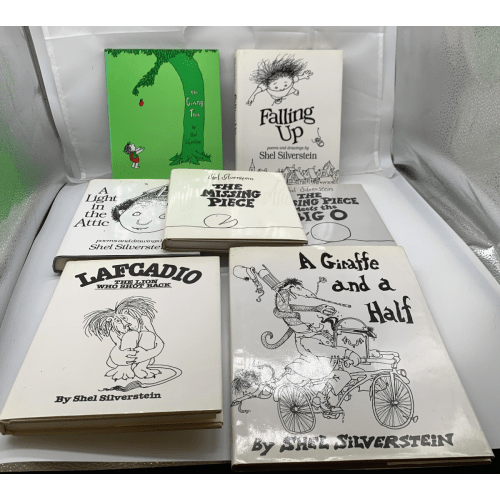 Lot of 7 Books by Shel Silverstein - Hardcover With DJ