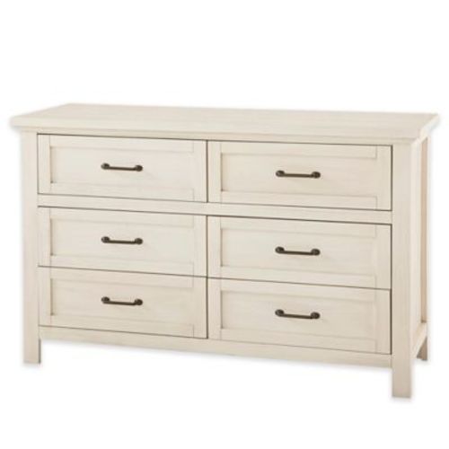 Westfield Double Dresser in Brushed White — buybuy BABY
