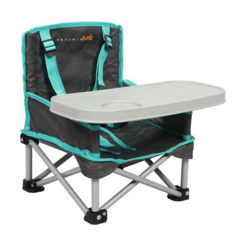 Wanderer Kids Mini Portable Folding Chair with Tray Table 15kg | BCF