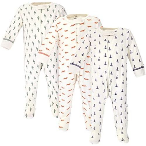 Touched by Nature Baby Girls' Organic Cotton Sleep and Play