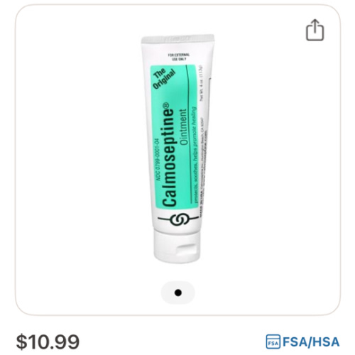 Calmoseptine Ointment by Calmoseptine