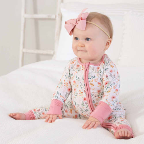 Winnie's Wildflowers Convertible Zip Romper