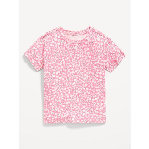 Printed Short-Sleeve T-Shirt for Toddler Girls | Old Navy