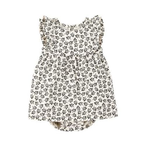 Baby Girls Floral Printed Sunsuit