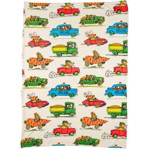 Franco Richard Scarry Kids Bedding Super Soft Cozy Throw, 46 in x 60 in, (Officially Licensed Product)