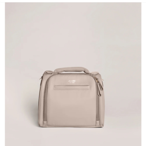 JuJuBe Signature Insulated Washable Lunch Bottle Bag - Taupe