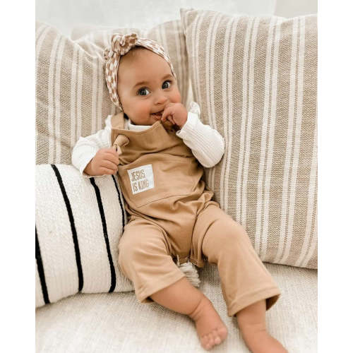 Jesus is King Knotted Overalls – OUR HOUSE ABOVE