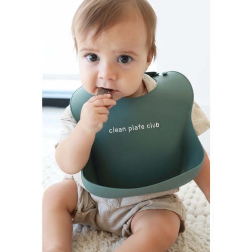 Silicone Baby Bib | Clean Plate Club