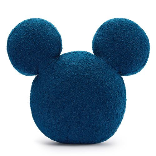 Mickey Mouse Icon Throw Pillow – Blue | Disney Store