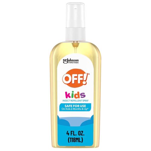 OFF! Kids Insect Repellent Spray, 100% Plant Based Oils, Safe for Use On Babies, Toddlers and Kids, 4 oz