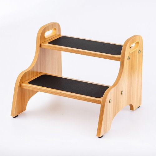 Two Step Wooden Stool
