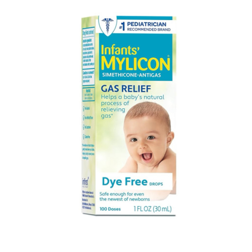 MYLICON Infants Gas Relief Drops for Infants and Babies, Dye Free Formula, 1 Fluid Ounce