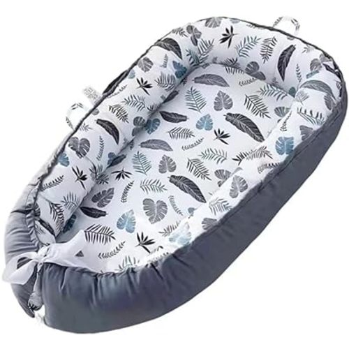 Baby Lounger Cover for Newborn 0-24 Months Soft Baby Nest Cover Co Sleeping Bionic Design Organic Breathable Lounger Pillow for Newborn Infants