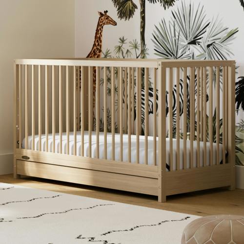Teddi Convertible Crib With Drawer
