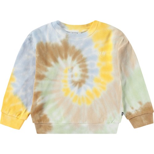 Molo Dear Sweatshirt | Tie Dye Swirl, 3M