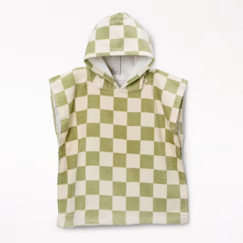Checkered Poncho