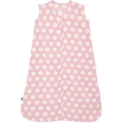 HALO Sleepsack, Micro-Fleece Wearable Blanket, Swaddle Transition Sleeping Bag, TOG 1.0, Daisy, Small, 3-6 Months