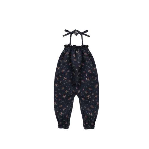 Organic Cotton Myla Jumpsuit - Bianca Noir
