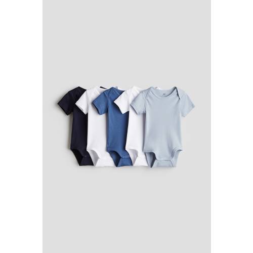 5-PACK COTTON BODYSUITS
