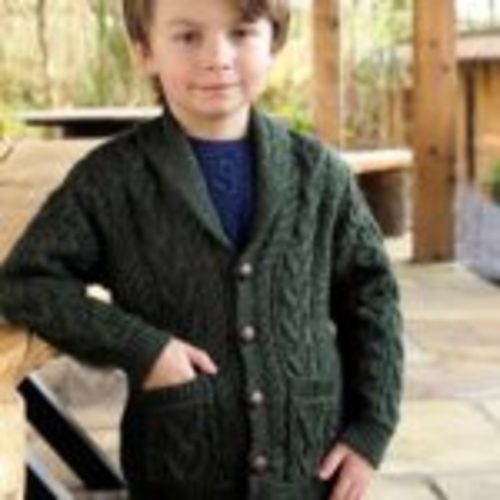 BOYS SHAWL COLLAR CARDIGAN SH4561