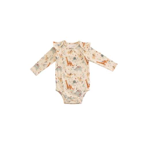 Ruffle Long Sleeve Bodysuit