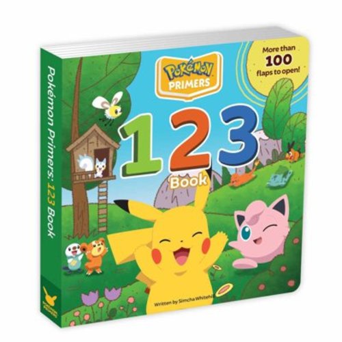 Simcha Whitehill: Pokémon Primers: 123 Book (Board Book)