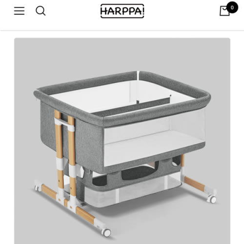 HARPPA DuoHarbor | Twins Bassinet for Baby