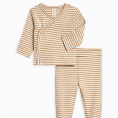 Riley 2 Piece Kimono Set | Clay | 0-3m