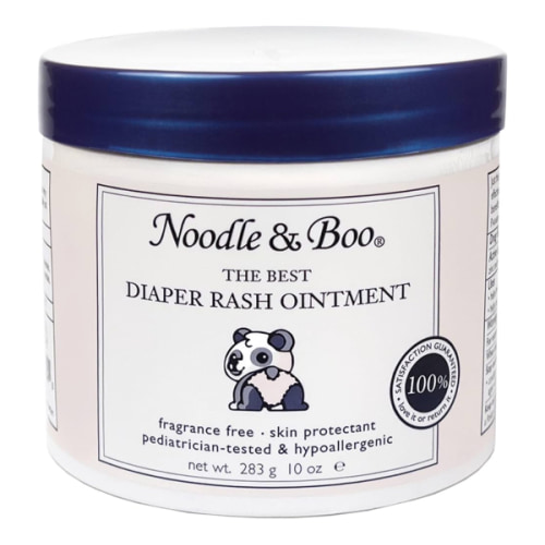Noodle & Boo The Best Diaper Rash Ointment, Multi Purpose Baby Skin Care Zinc Oxide Ointment For Diaper Rash Prevention, Treatment & Relief, 10 Oz.